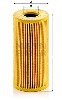 Filtr oleju do Nissana, HU 618 Y, MANN-FILTER MANN+HUMMEL GMBH w ofercie sklepu e-autoparts.pl 